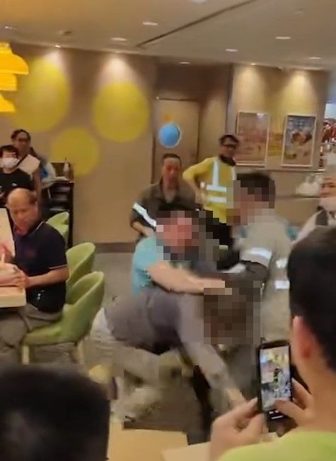 快餐店MMA｜3地盤真漢子動武大混戰粗口橫飛