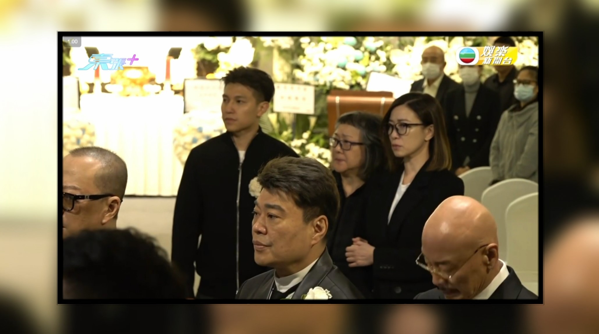 身為契女的阿余佘詩曼就全程陪伴契媽