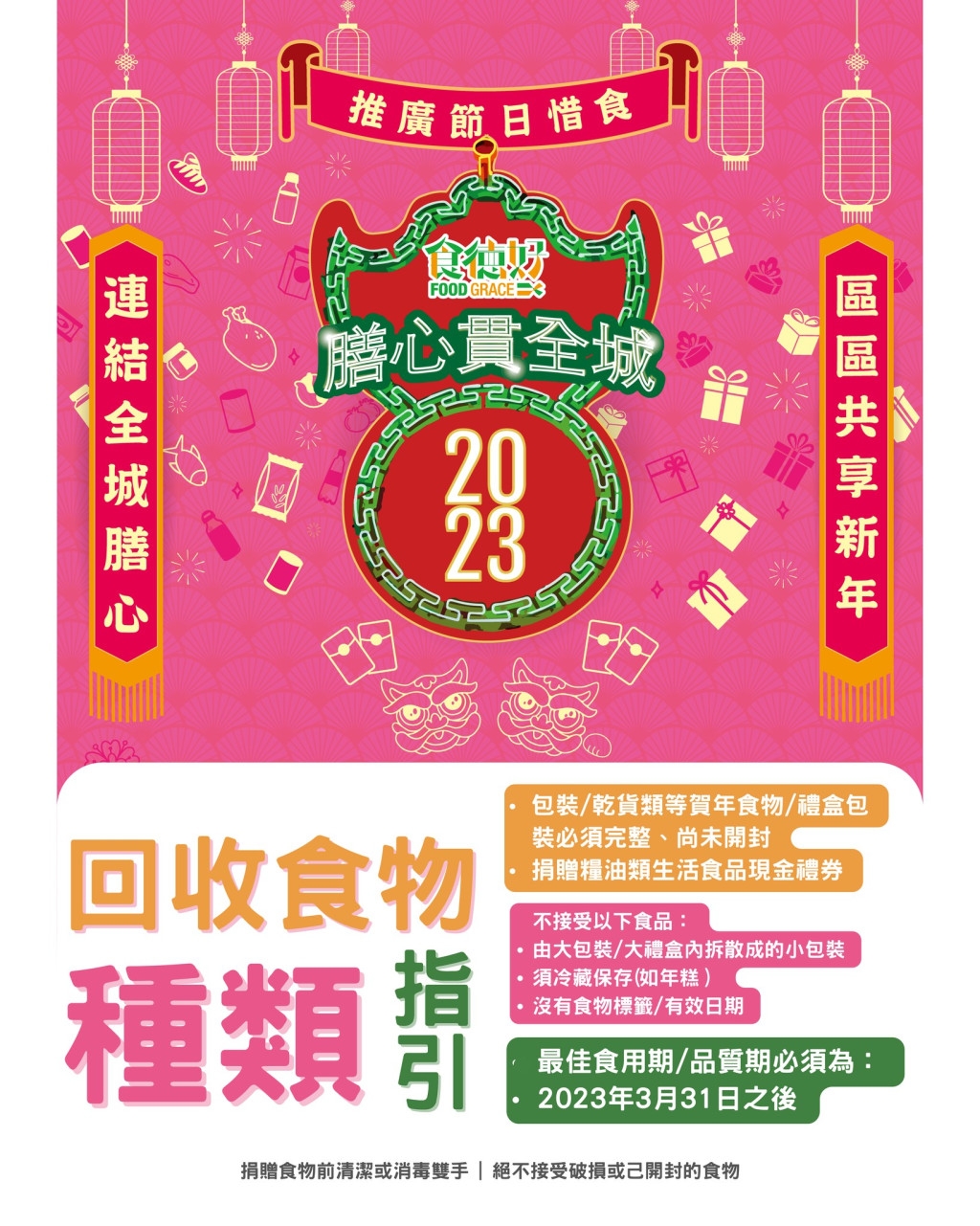 活動三：「食德好」回收食剩賀年食品