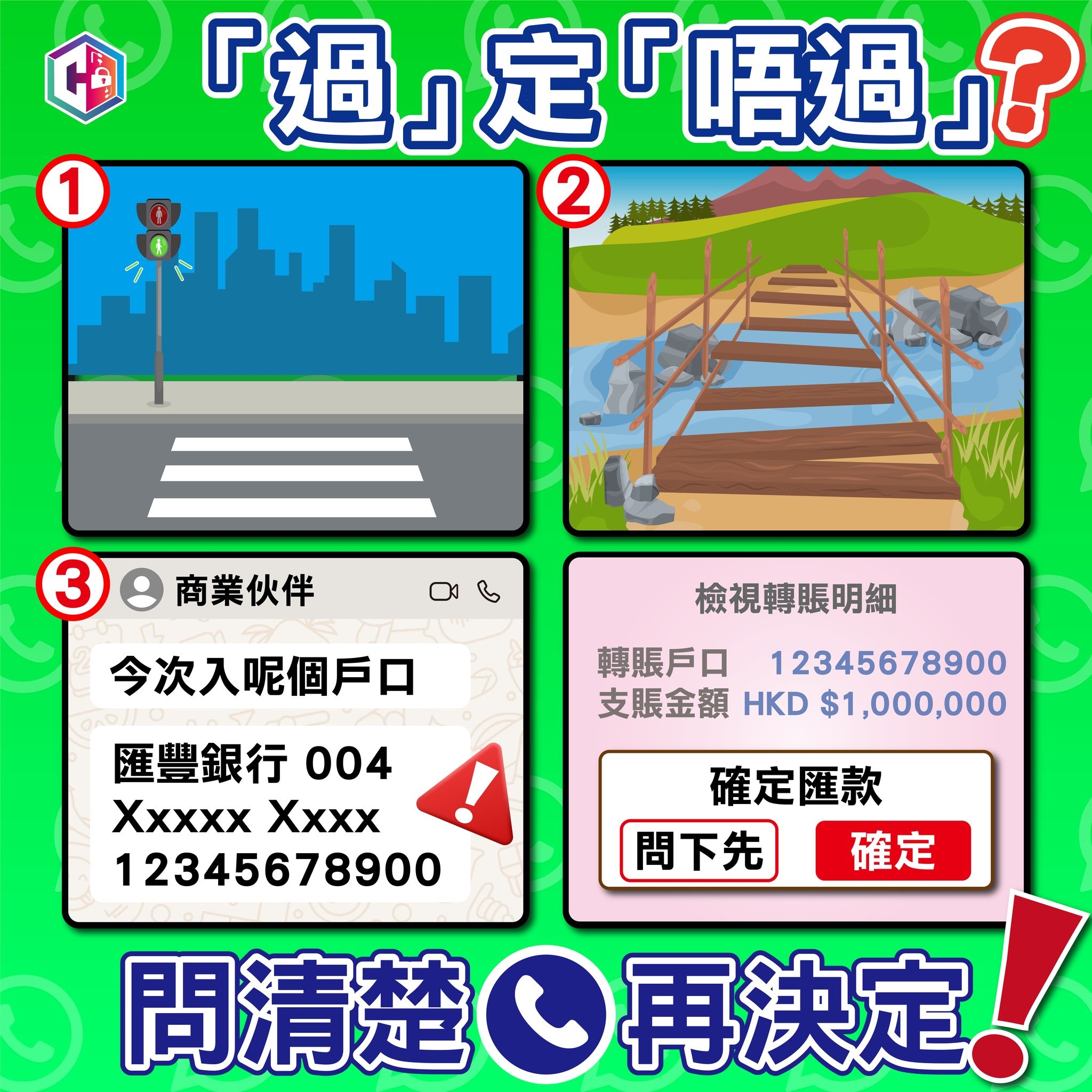 警方作出防騙呼籲。（Facebook圖片／CyberDefender 守網者）