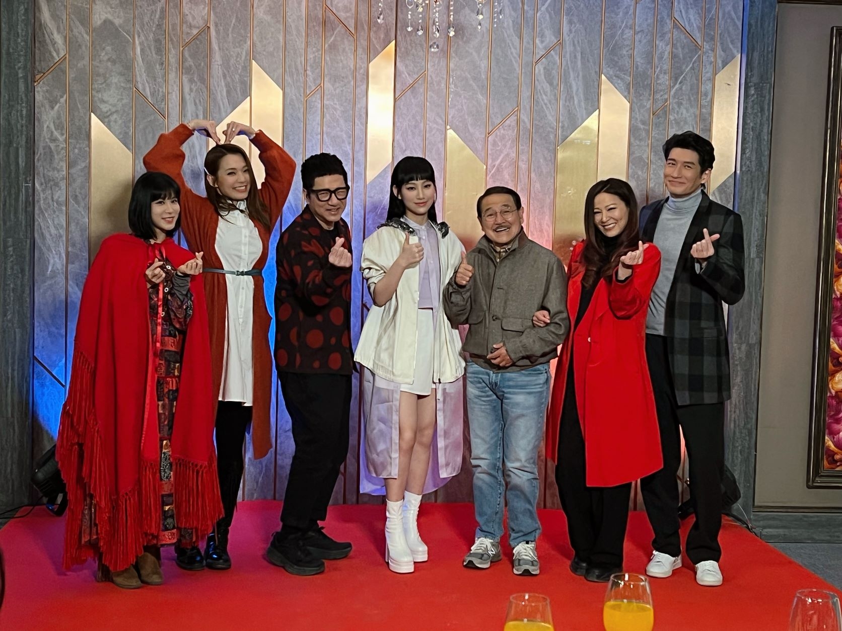 同《愛．回家》嘅各位演員合作，令Gigi覺得非常夢幻