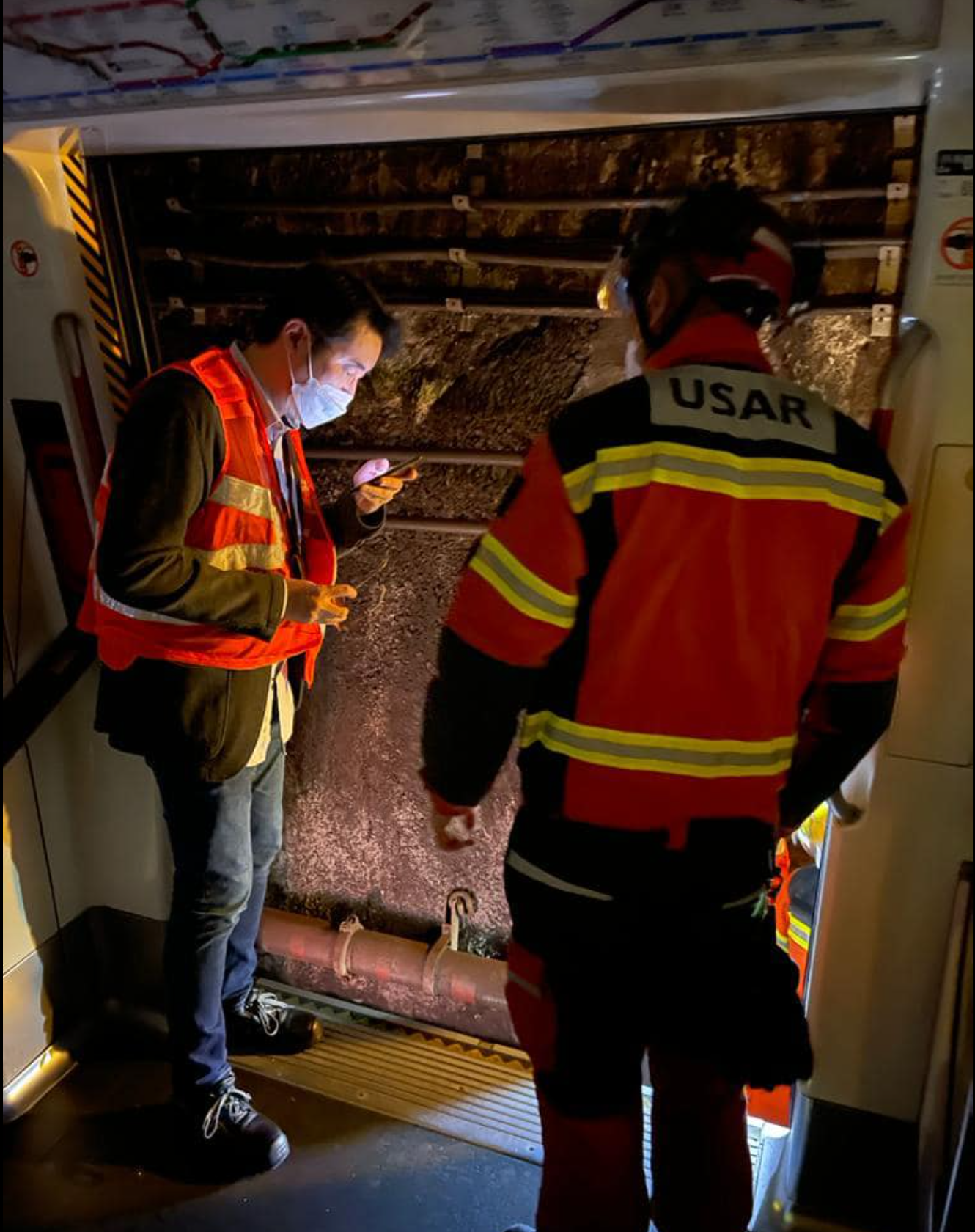 消防員透現場圖片