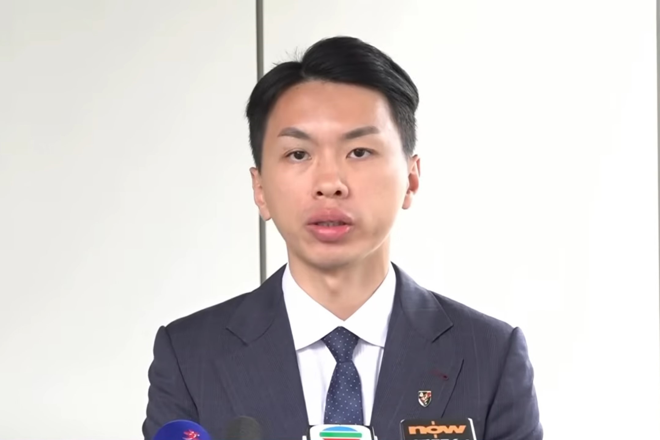 商業罪案調查科訛騙案調查組高級督察韓振光（警方YouTube直播截圖） 