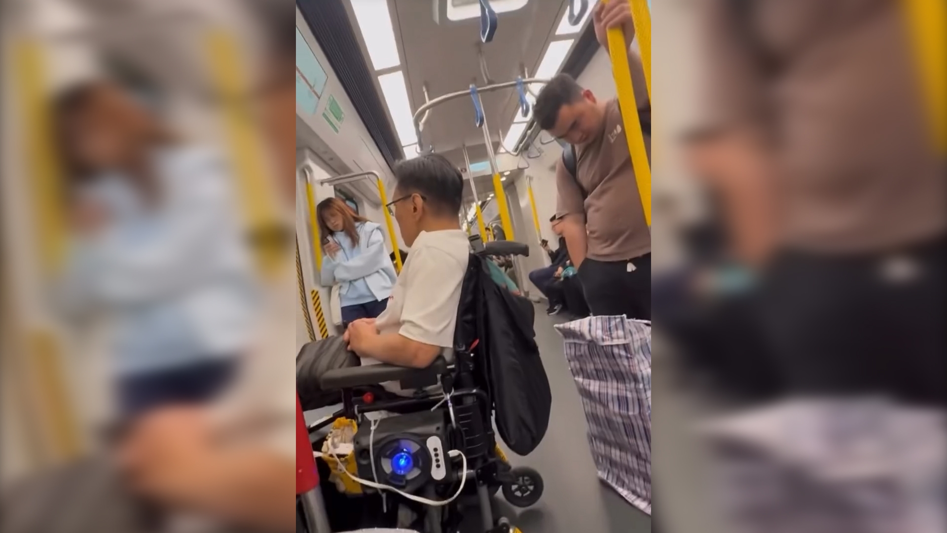 東張西望報料｜屯馬線現輪椅「低音炮」騷擾乘客　觀眾：正宗自私L