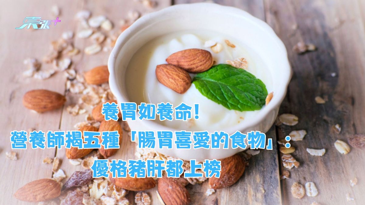 养胃如养命！营养师揭五种「肠胃喜爱的食物」：优格猪肝都上榜