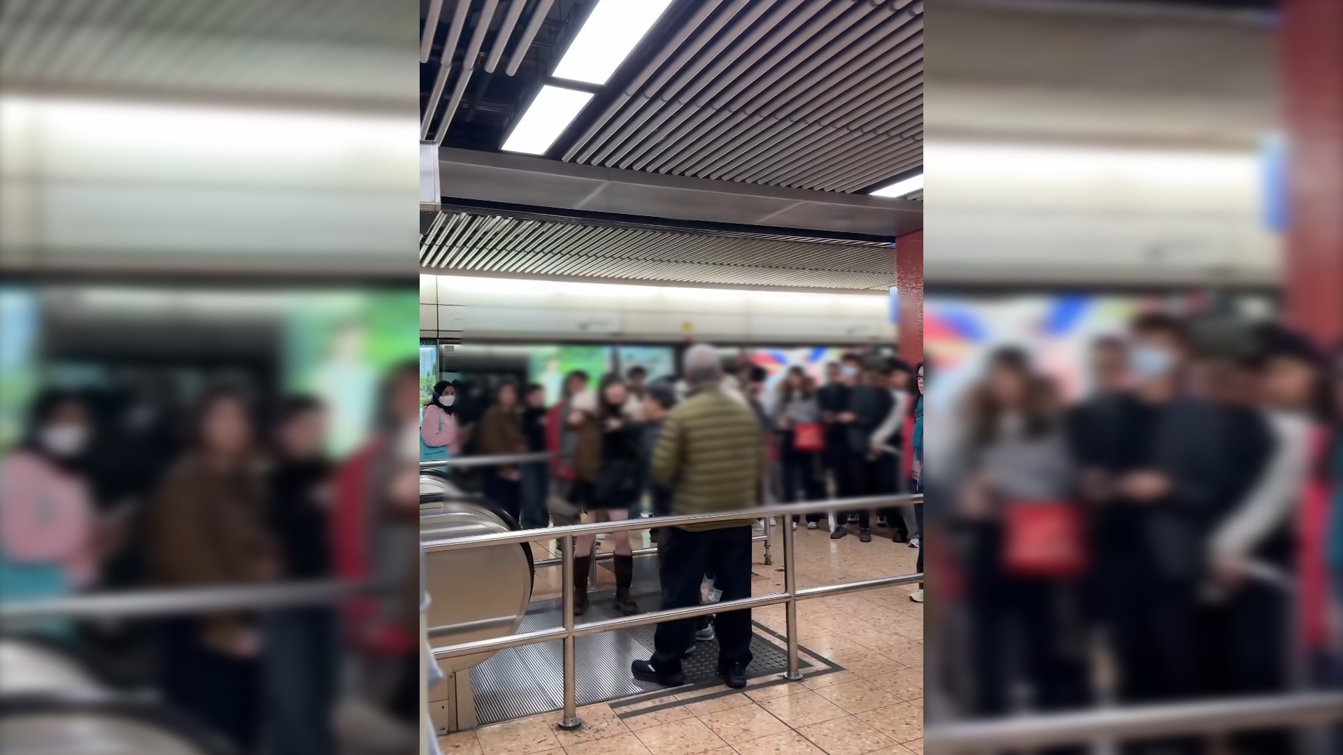 旺角站MMA｜攜眷大戰阿伯VS中佬　惹網民精警留言：兩個女人最清醒