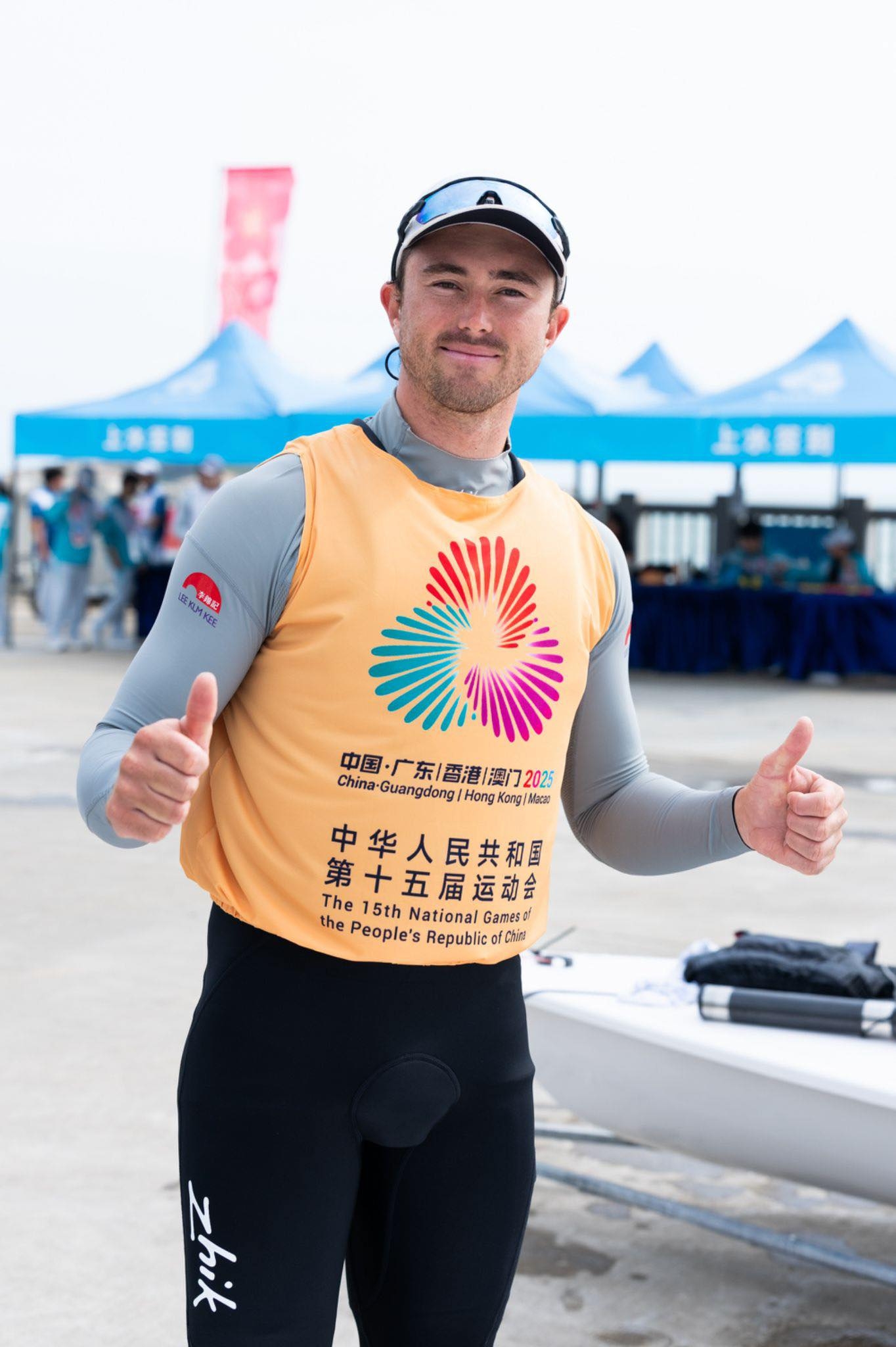 May be an image of water and text