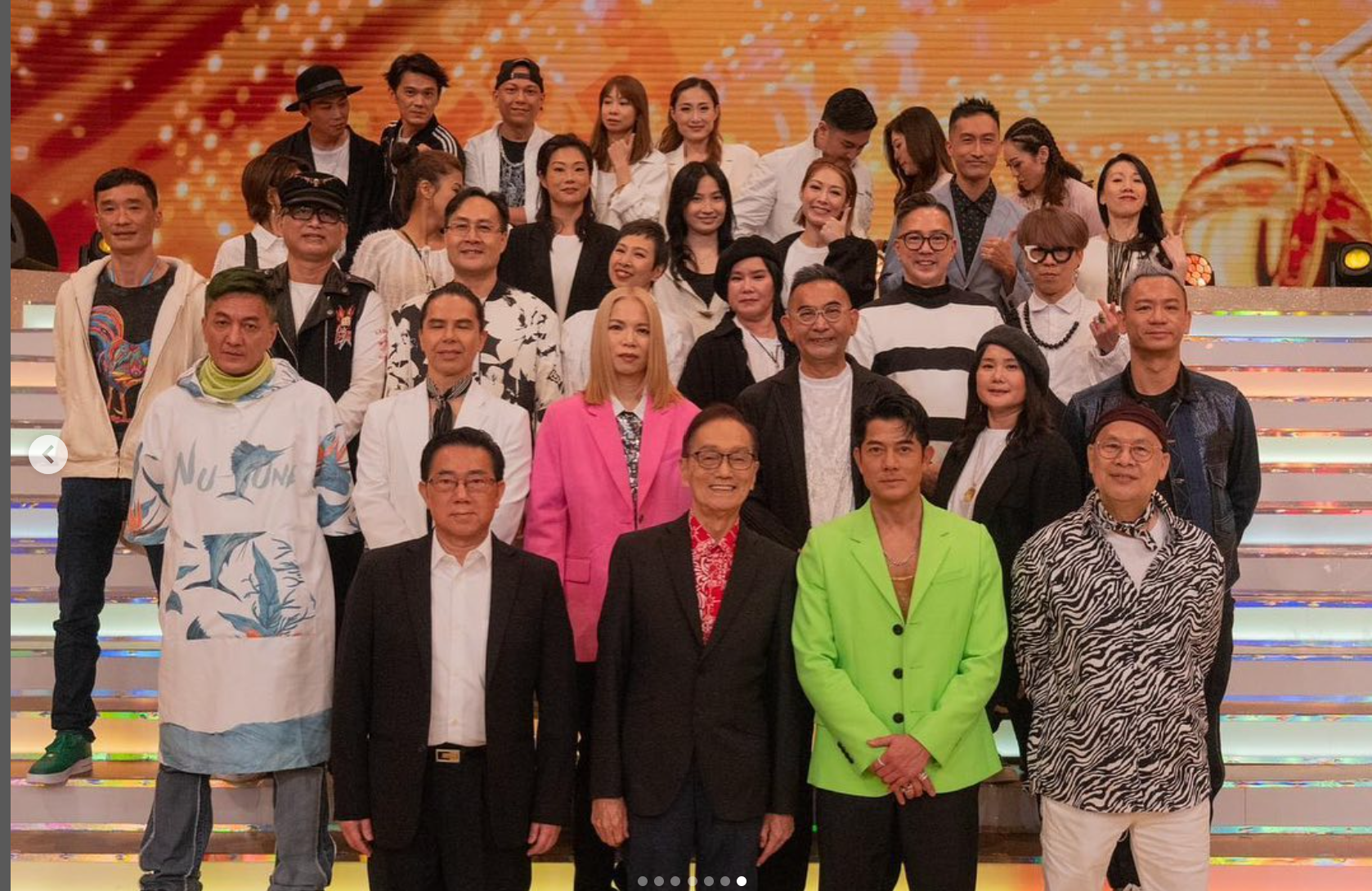 昔日的舞蹈組老師和同期伙伴大合照