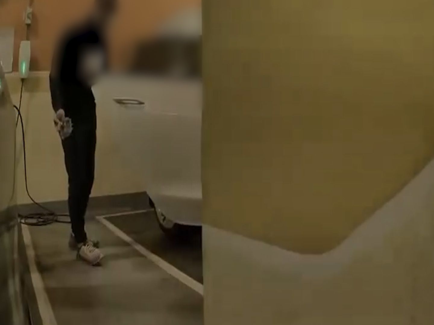 Tesla車主公德心欠奉！停車場亂拋垃圾