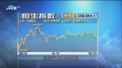 政府放寬防疫措施帶動多個本地板塊造好 港股升逾百點