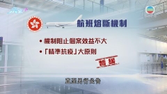 政府暫緩航班熔斷指機制對外防輸入效益不大 堅持「精準抗疫」原則