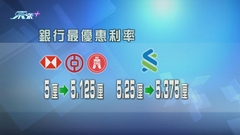 本港多間主要銀行上調最優惠利率及港元存款利率