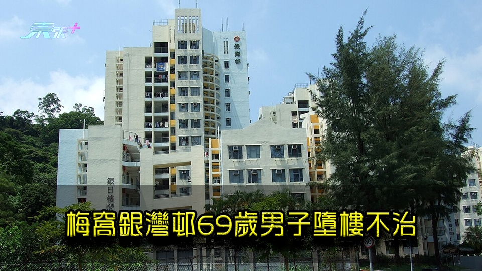 梅窩銀灣邨69歲男子墮樓不治