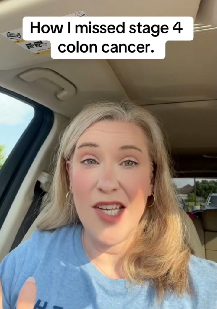 車上的一名女子描述了她如何失去第四期乳癌狀態。