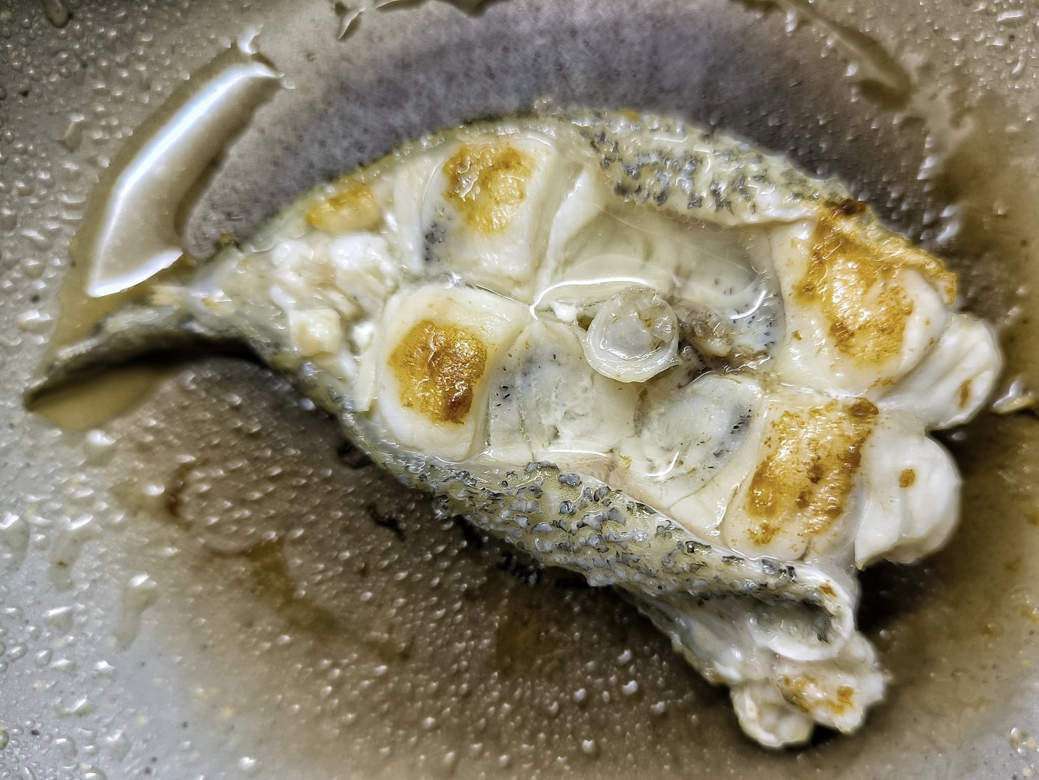 街市買游水石斑　街坊切開魚肉驚現黑毛惹熱議　網民：以為中咗雲南蠱