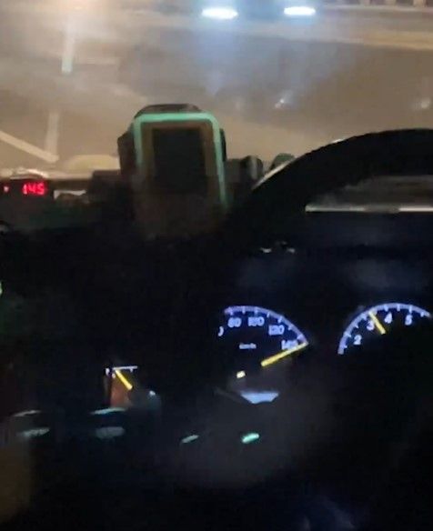 的士北大嶼山公路超速行150公里