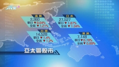 亞太區主要股市全線下跌 日股見逾一個月低位