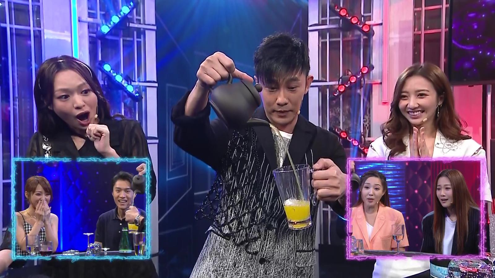 由魔術師甄澤權（Louis）、馮盈盈及何依婷主持的《魔法伽利略》。