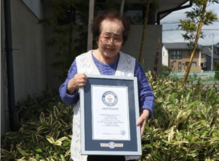 堀野智子被金氏世界紀錄認證為世界上最年長的美容顧問（圖片由prtimes.jp提供）