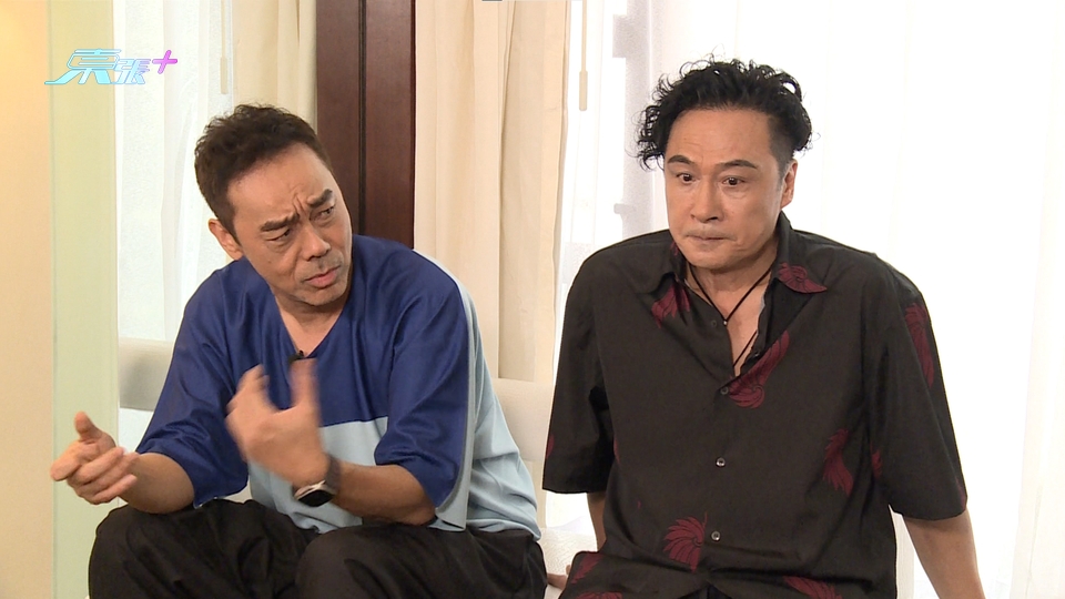 劉青雲吳鎮宇繼續講述新戲 兩人「互笠高帽」盛讚對方