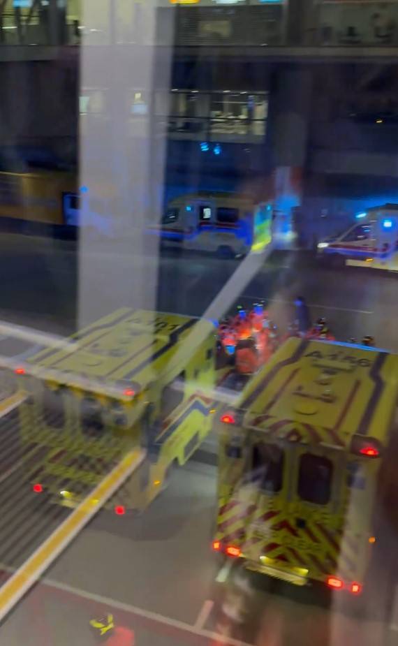 國泰航空尼泊爾抵港客機連續兩日疑集體食物中毒，多人報稱不適。(T@sonyafock)