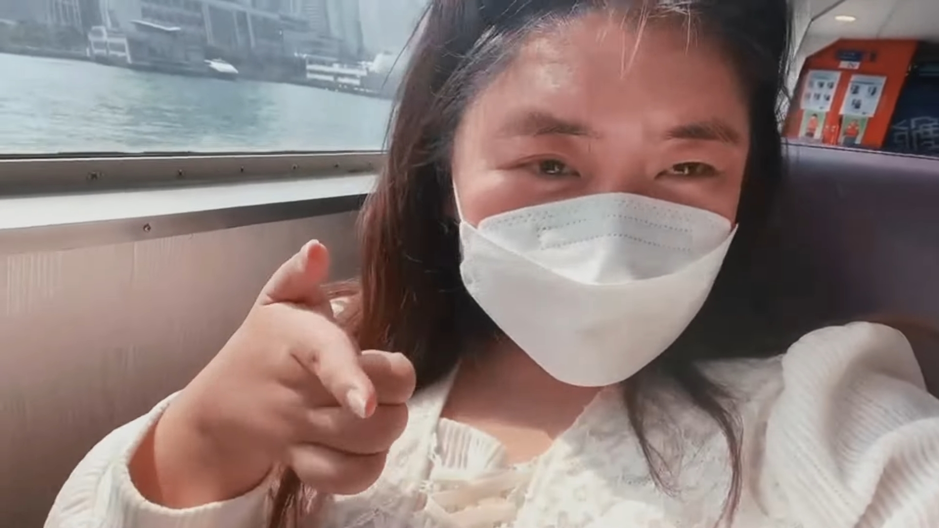 何嘉珍努力做全方位網紅，首站介紹長洲景點