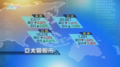 亞太區主要股市下跌 日股見兩年半最大單月升幅