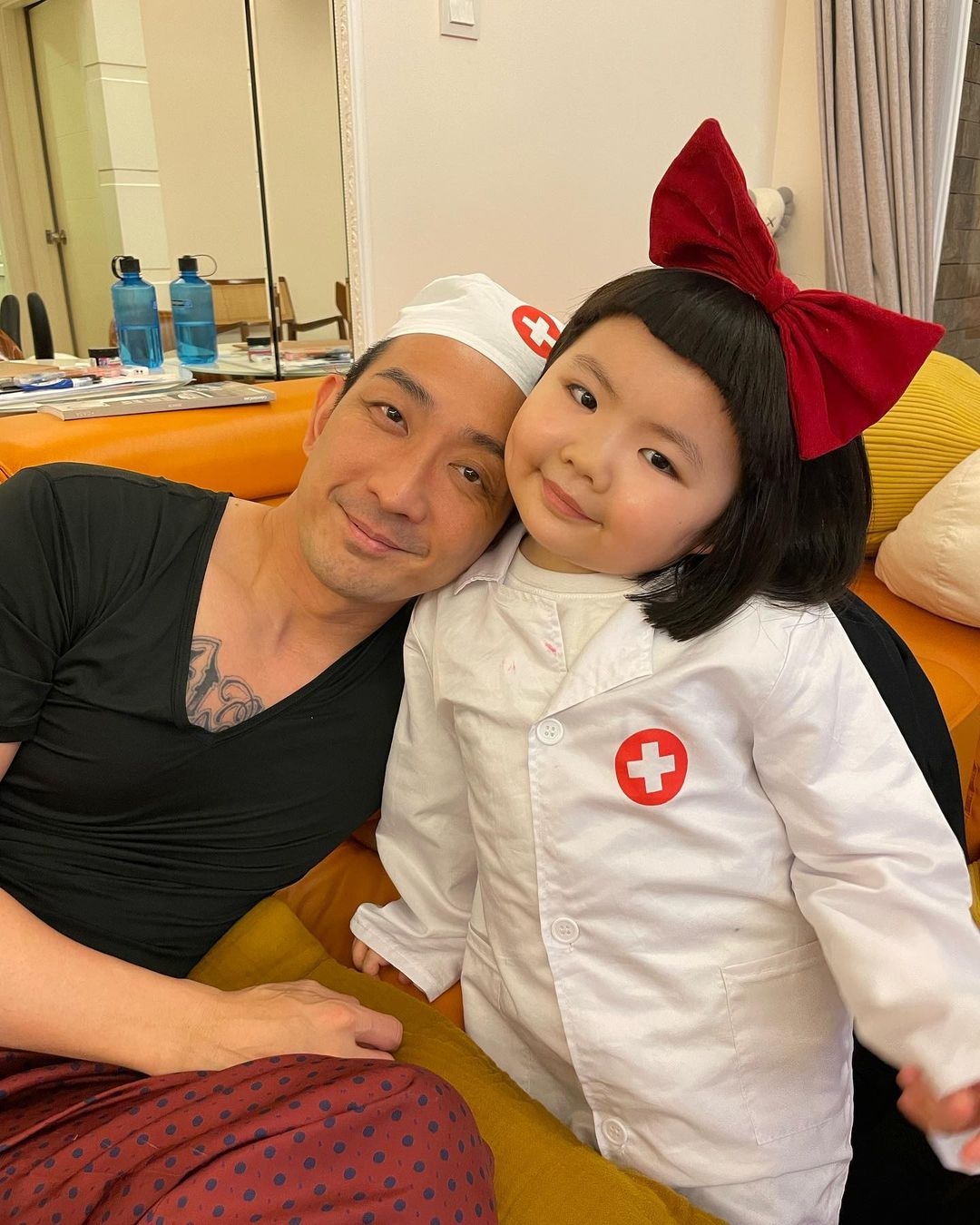 藝人李璨琛女兒Lucy形象活潑搞怪、表演慾強。