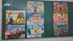 吉林農民畫家響應當局「非遺進校園」 義務教小學生農民畫
