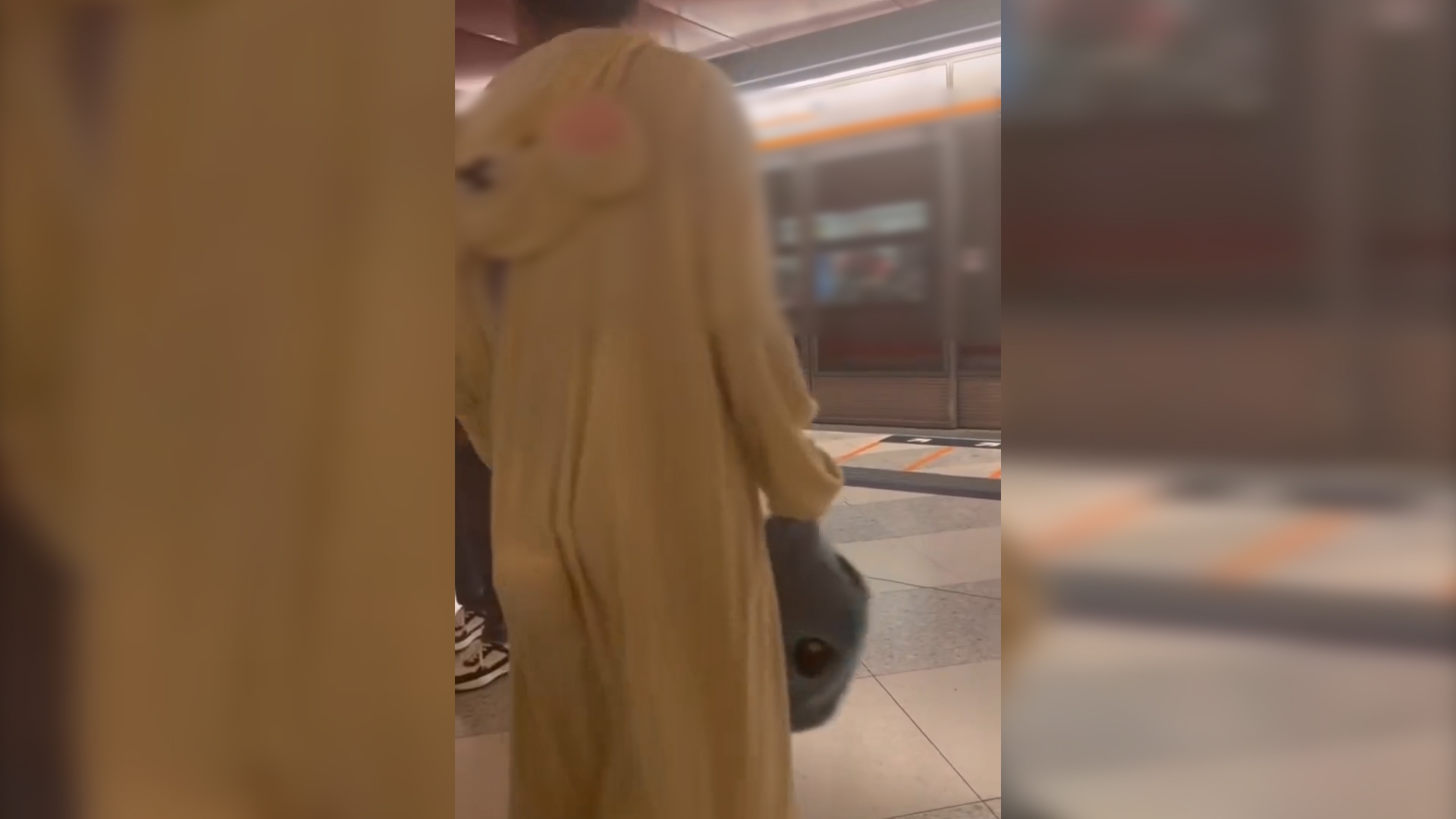 港鐵MMA｜屯門紅人VS飛腳大媽影片瘋傳　挑釁隻揪反被打到節節敗退