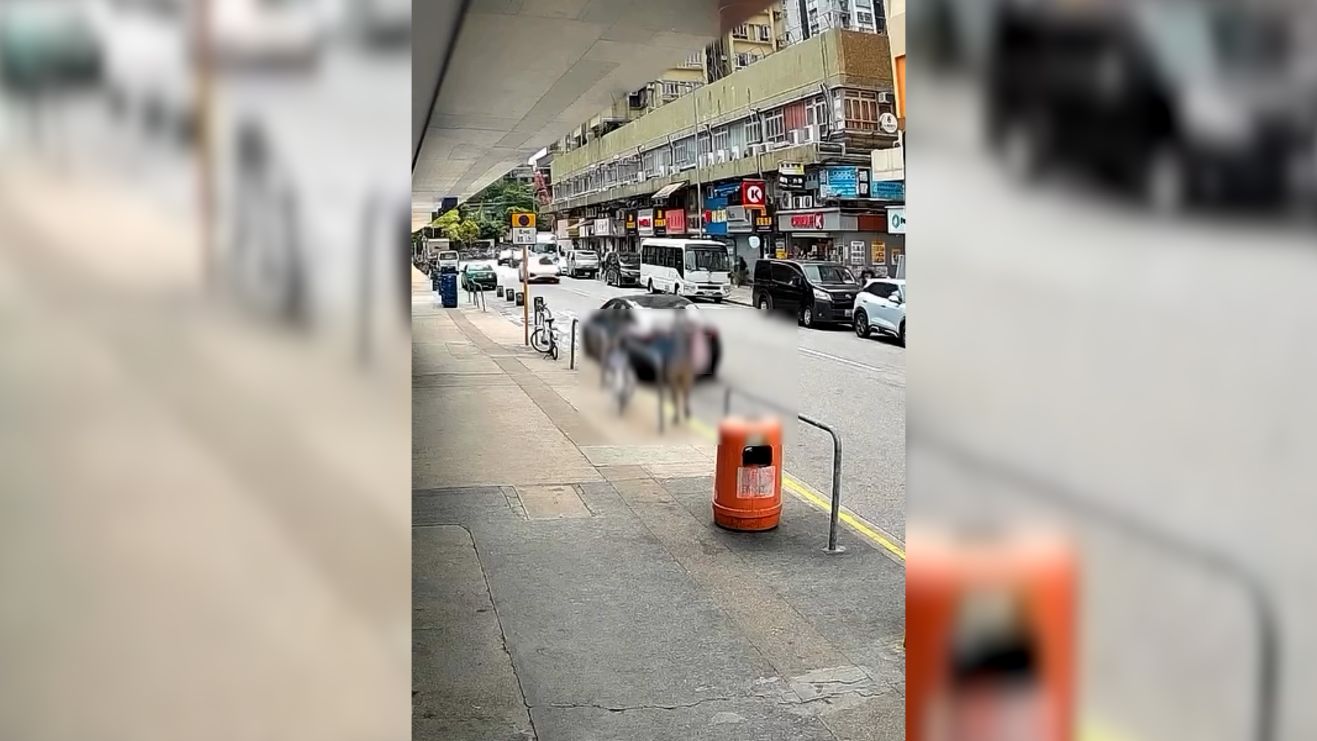 天眼直擊｜元朗Benz司機離開車廂無鎖好　賊仔尾隨「3秒開車門」偷嘢 （Threads＠saltygor）