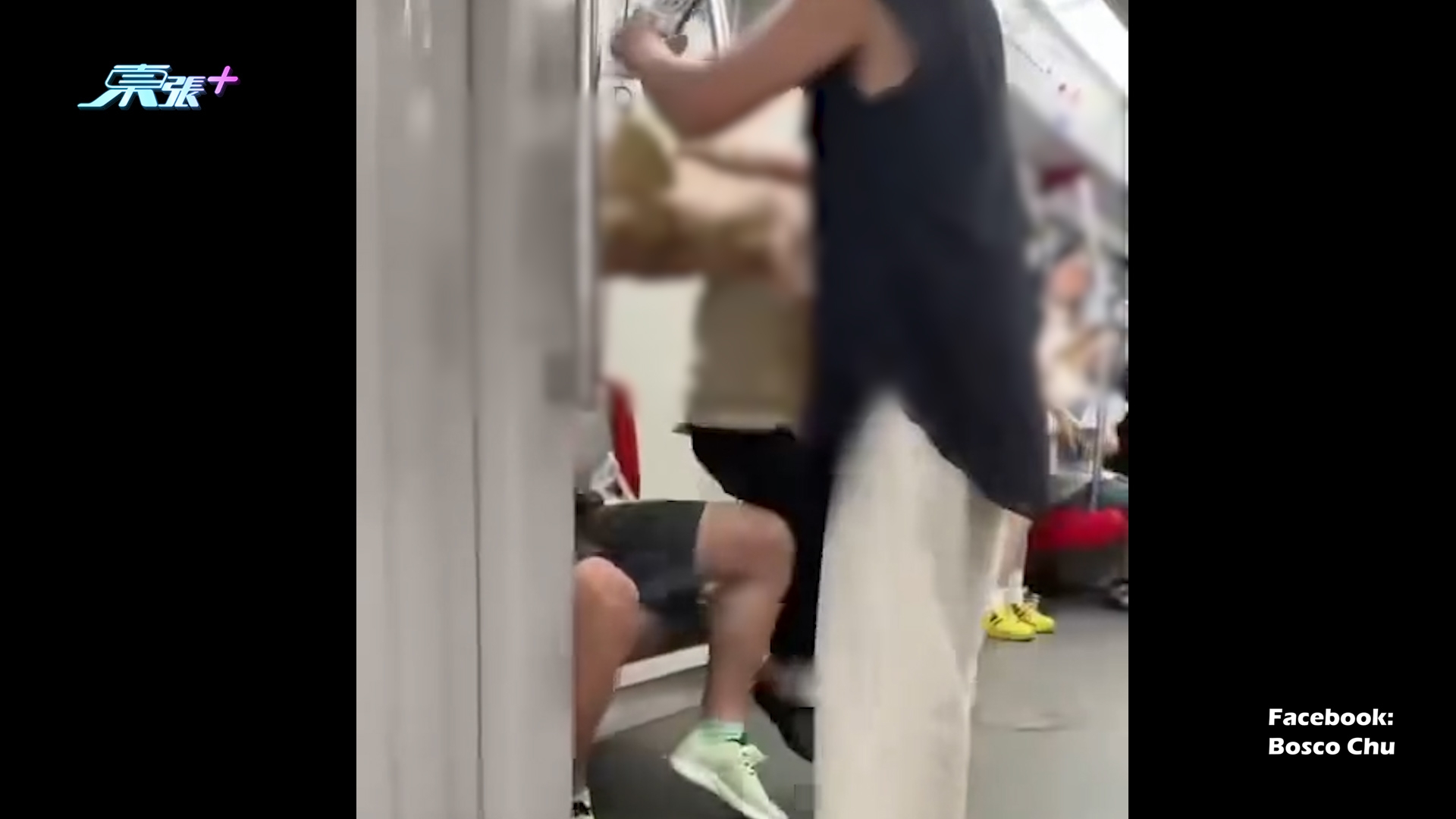 港人MMA｜深圳地鐵兩港男爭執打交全被拍　中年大叔突掌摑阿伯兩人再互踢