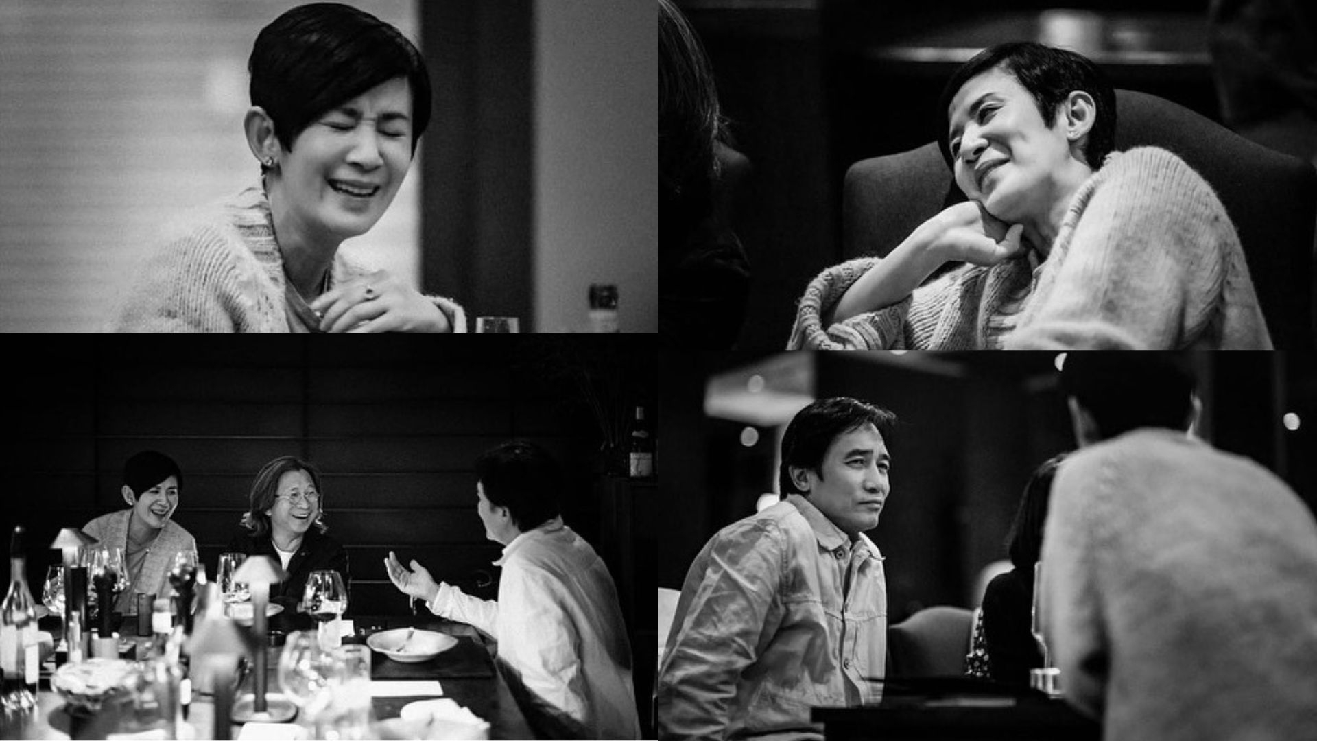 梁朝偉、劉嘉玲、吳君如同陳可辛日前抵達韓國出席第27屆釜山國際電影節。