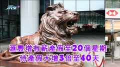滙豐增有薪產假至20個星期 侍產假大增3倍至40天 