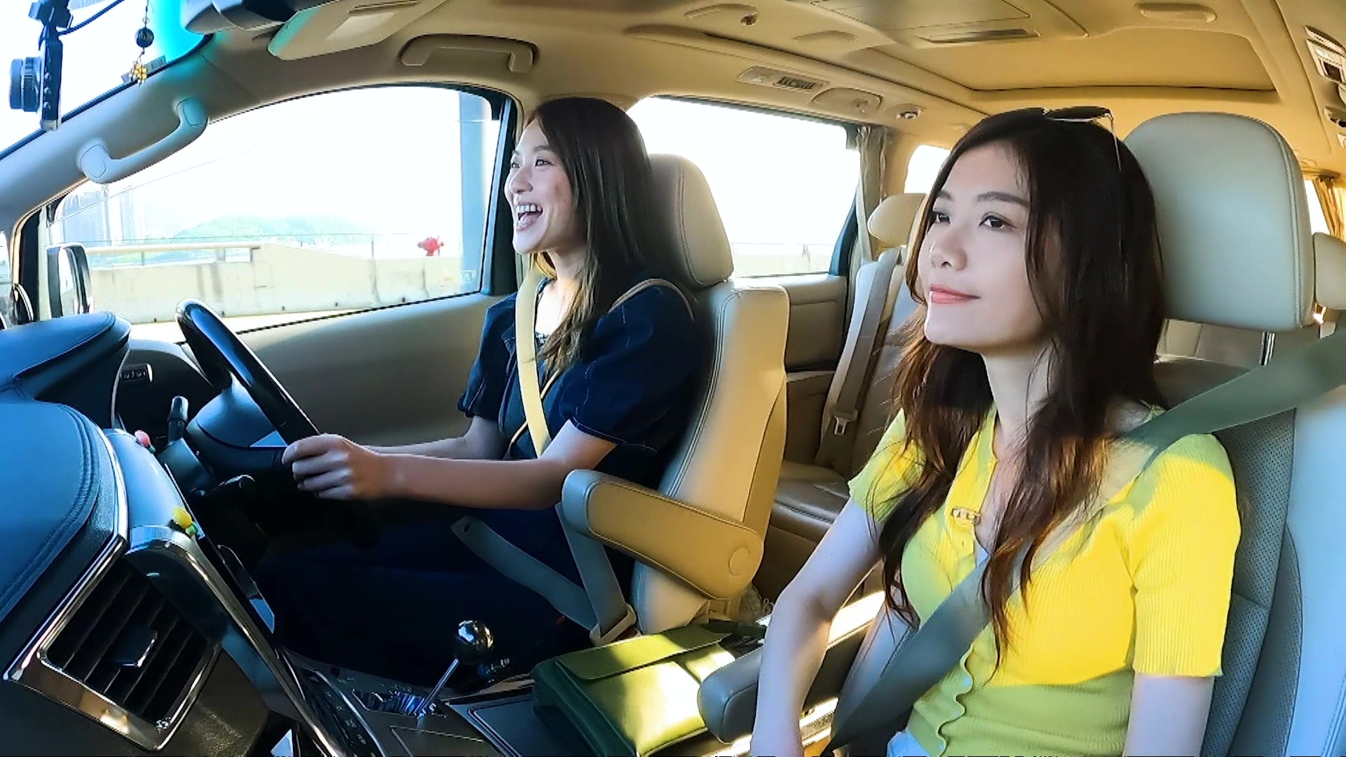 蔡潔（左）孖吳沚默玩轉珠海。