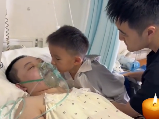 ▲▼32歲陸抗癌網紅過世。（圖／翻攝自微博）