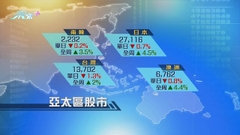 亞太區股市下跌 本周累計日本及澳洲股市均升逾4%