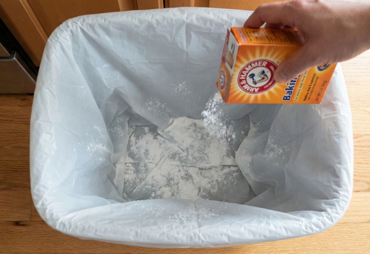 I Left Baking Soda in My Trash Can Overnight and Didn't Expect This