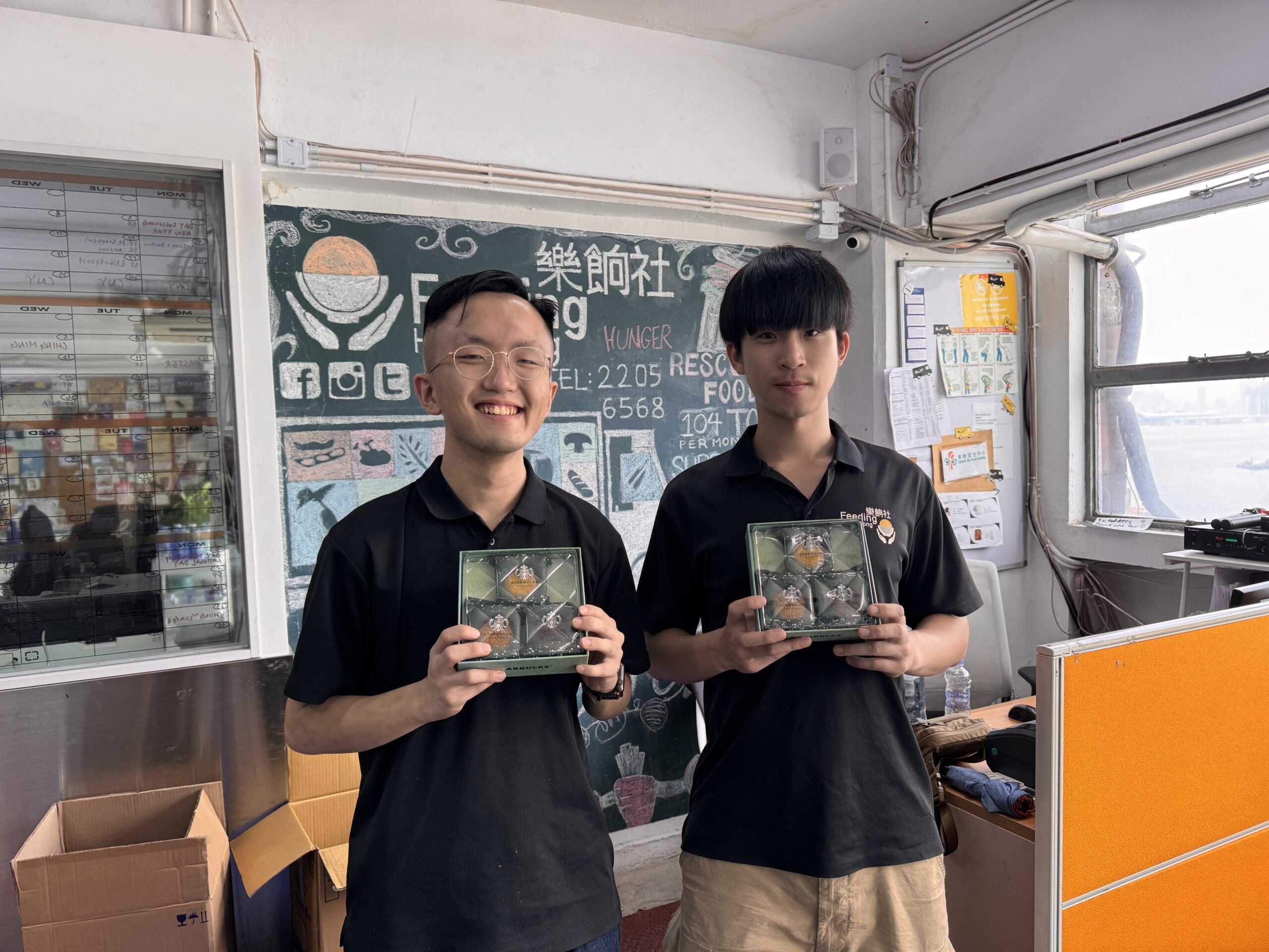 FHK staff with Mooncakes