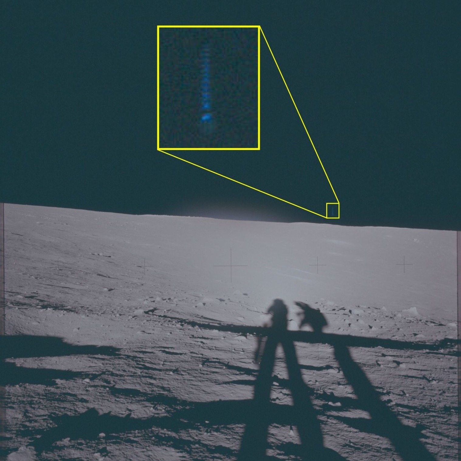 May be an image of eclipse and text