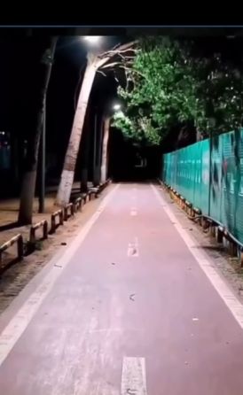 天水圍驚現奇怪現象疑出現「時光隧道」