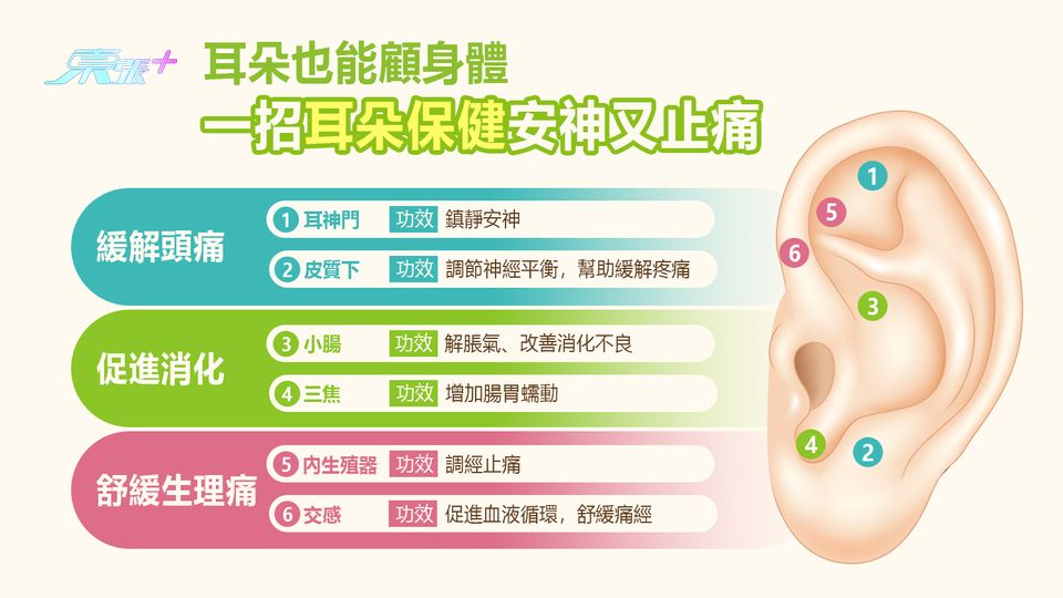 耳朵也能顧身體 一招耳朵保健安神又止痛