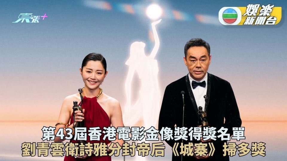 第43屆香港電影金像獎 完整得獎名單
