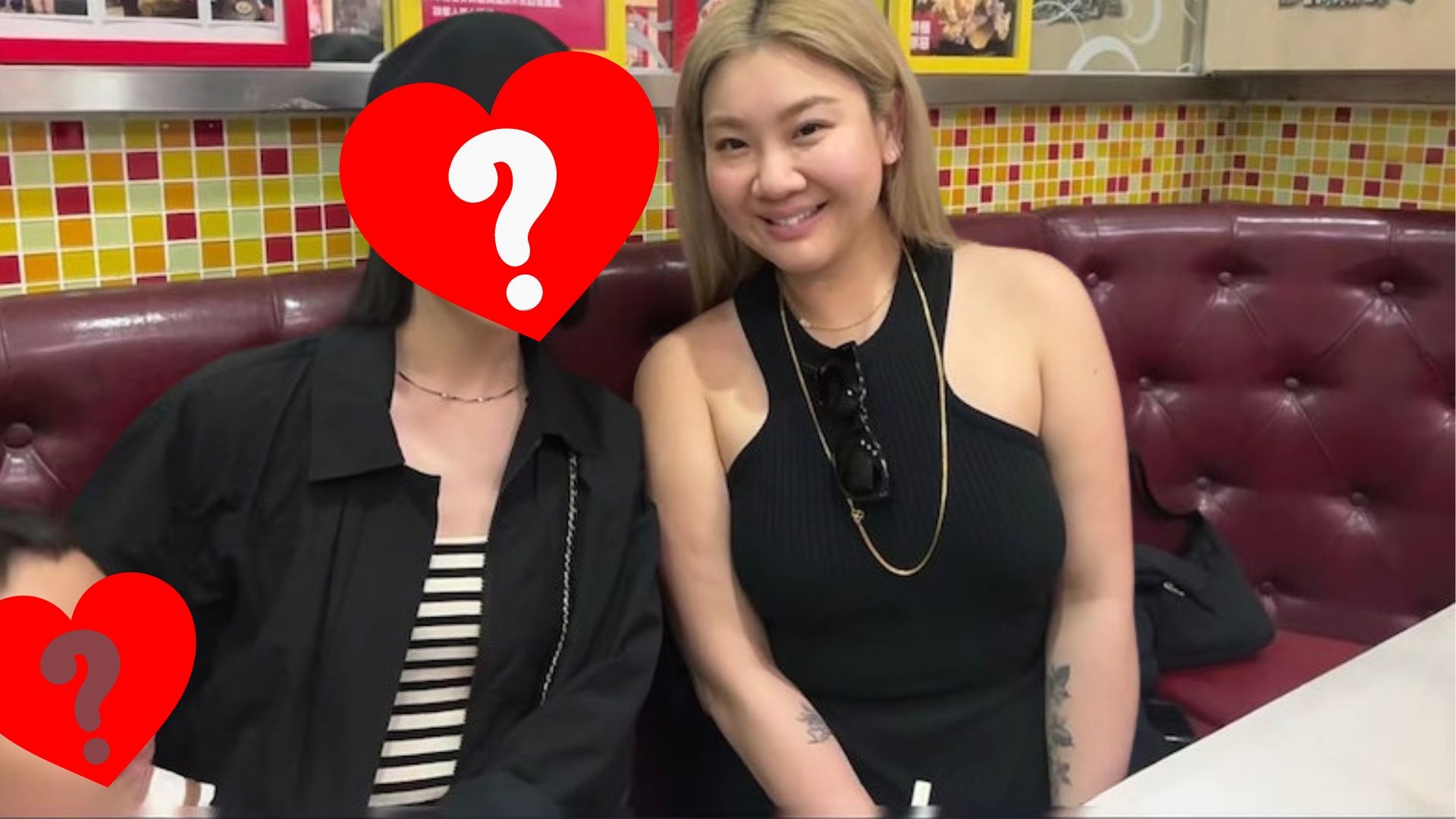 噚日有內地一位網民喺社交平台貼出與欣宜嘅合照。