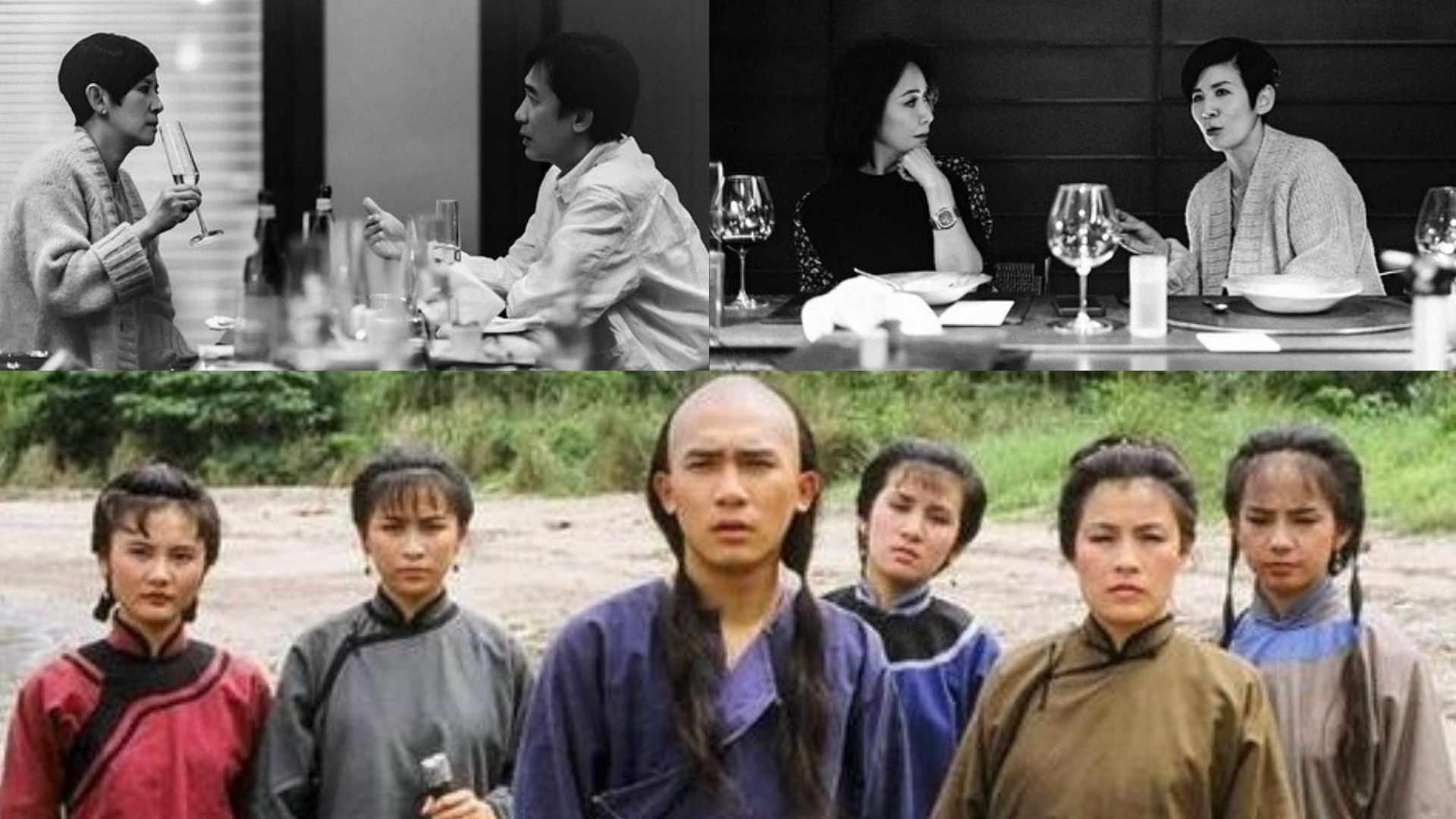 吳君如曾同梁朝偉及劉嘉玲合作拍1984年TVB經典劇《鹿鼎記》。