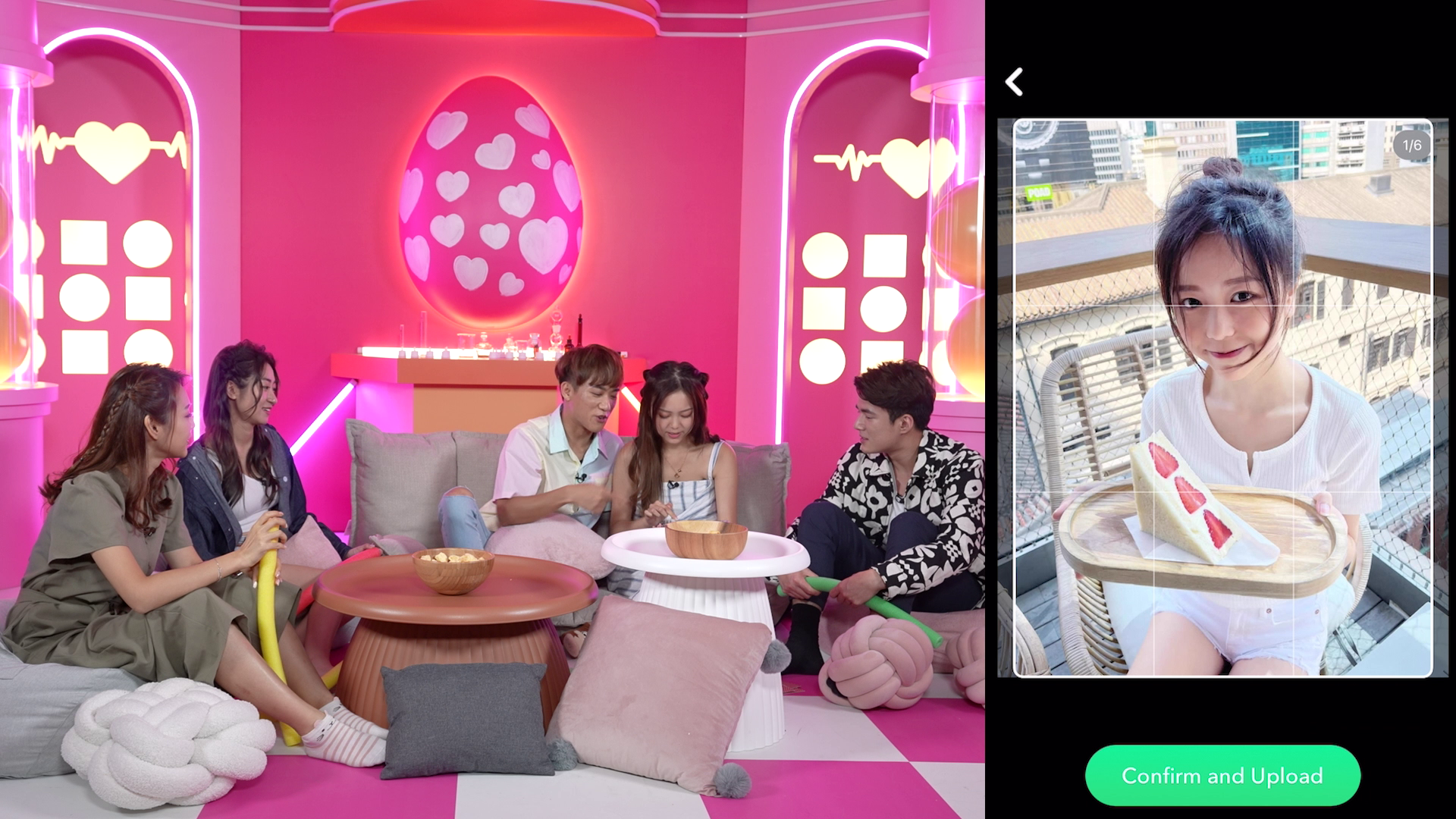 Karen不玩交友App原因是怕被拒絕,Karen在達人Koba指導下開交友App。