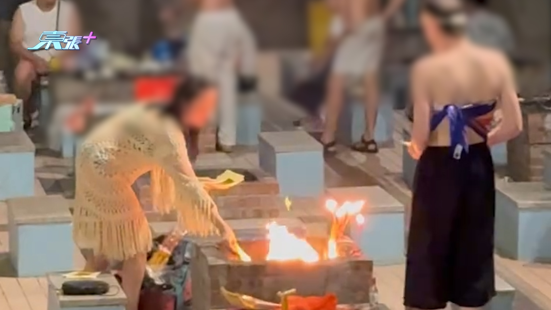 深水灣燒烤場疑被外籍人士用作燒街衣　網民怒批無公德心滋擾公眾