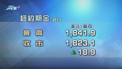 現貨金曾升至半年來最高