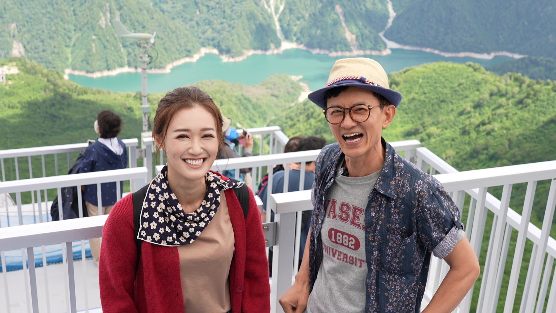 最後一站係參觀黑部水壩，足足要轉六種交通工具先去到，真係唔簡單！