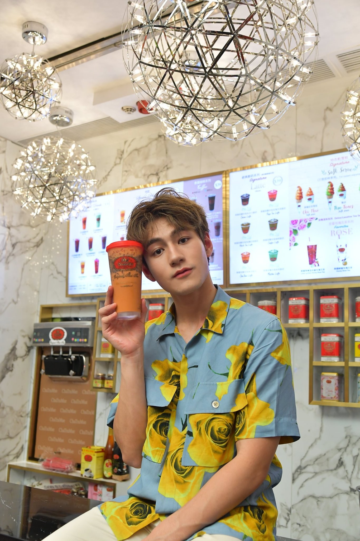 ChaTraMue香港分店曾邀藝人宣傳 (FB@ChaTraMue)